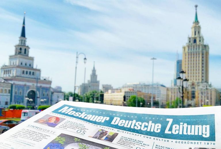 Deutschsprachige Medien Ausland Russland Moskauer Deutsche